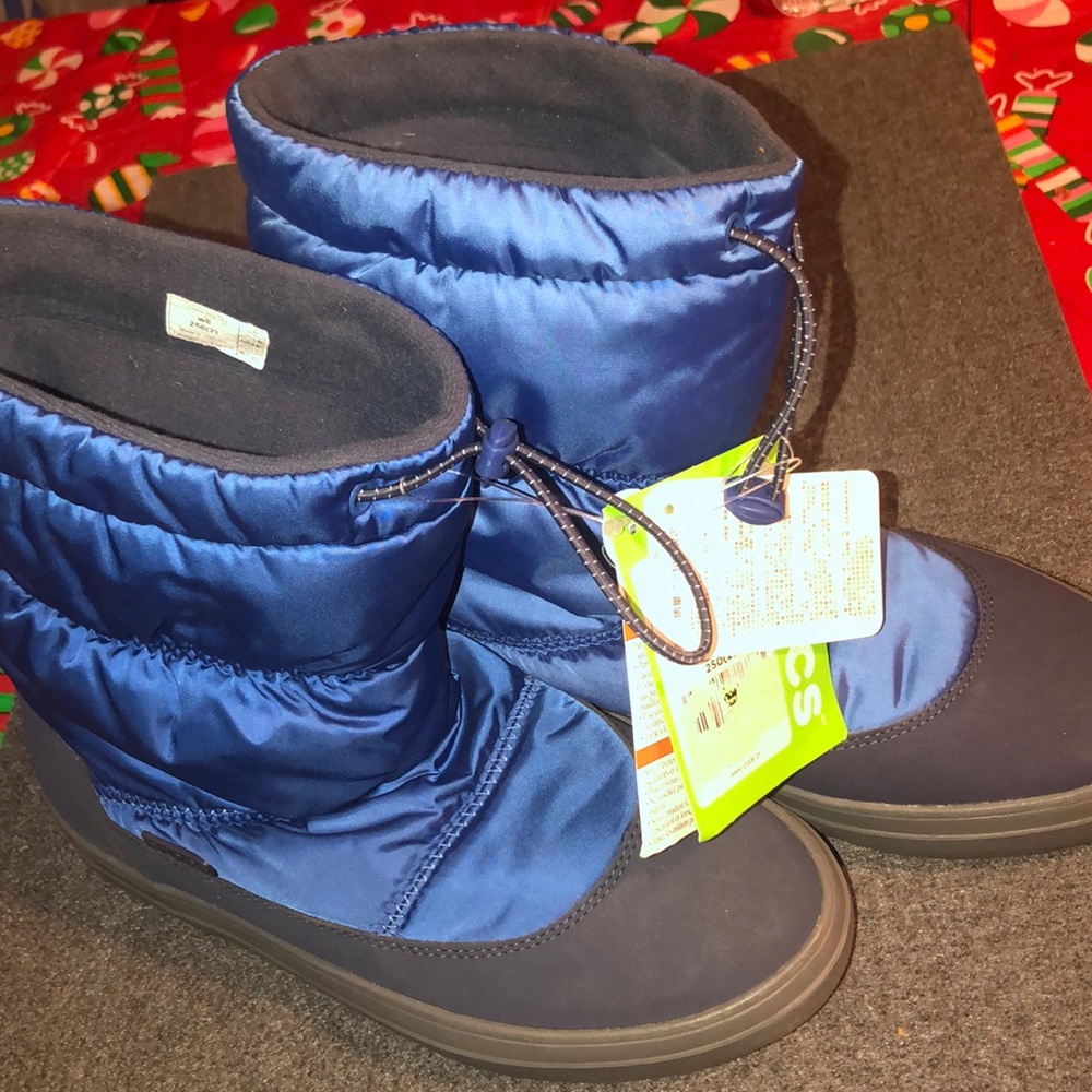 Women Croc boots Sz 8